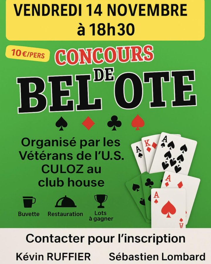 Concours de Belote