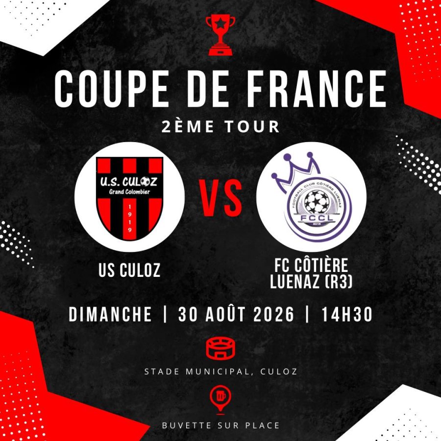 COUPE DE FRANCE - DEUXIEME TOUR